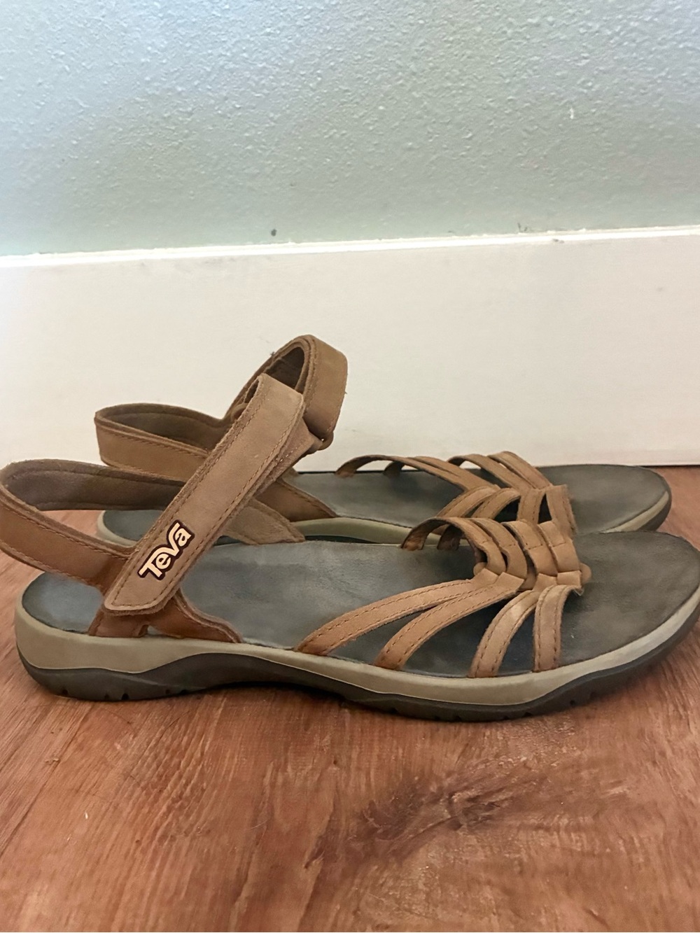 Teva Brown Comfort Sport Sandals Women’s Size 9 Walking Sandals - Picture 6 of 9
